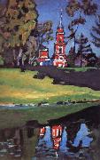 Vassily Kandinsky Red Church oil painting on canvas
